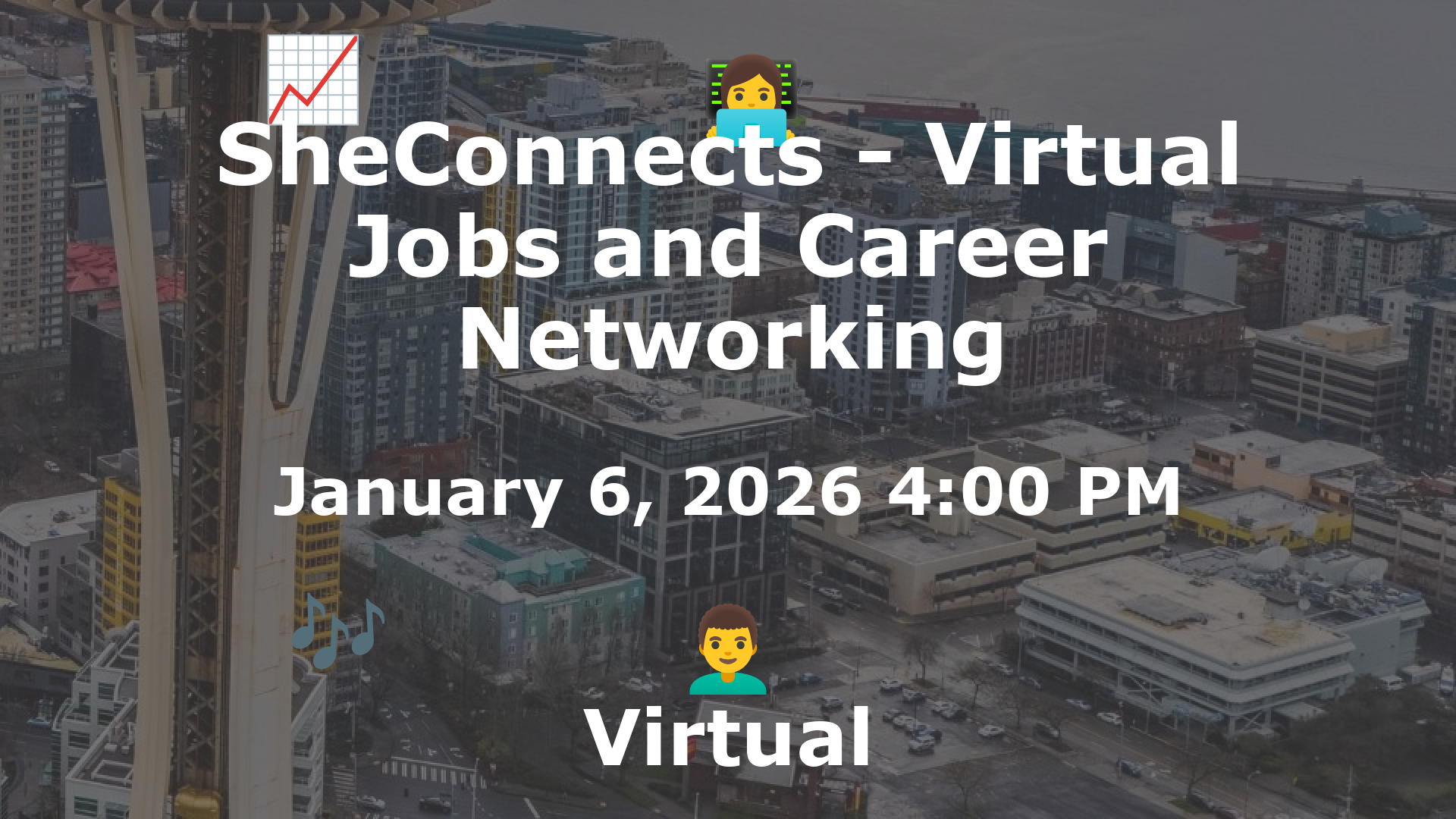SheConnects - Virtual Jobs and Career Networking event image